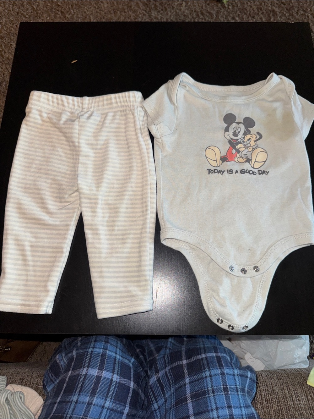 Disney White Baby Bottoms